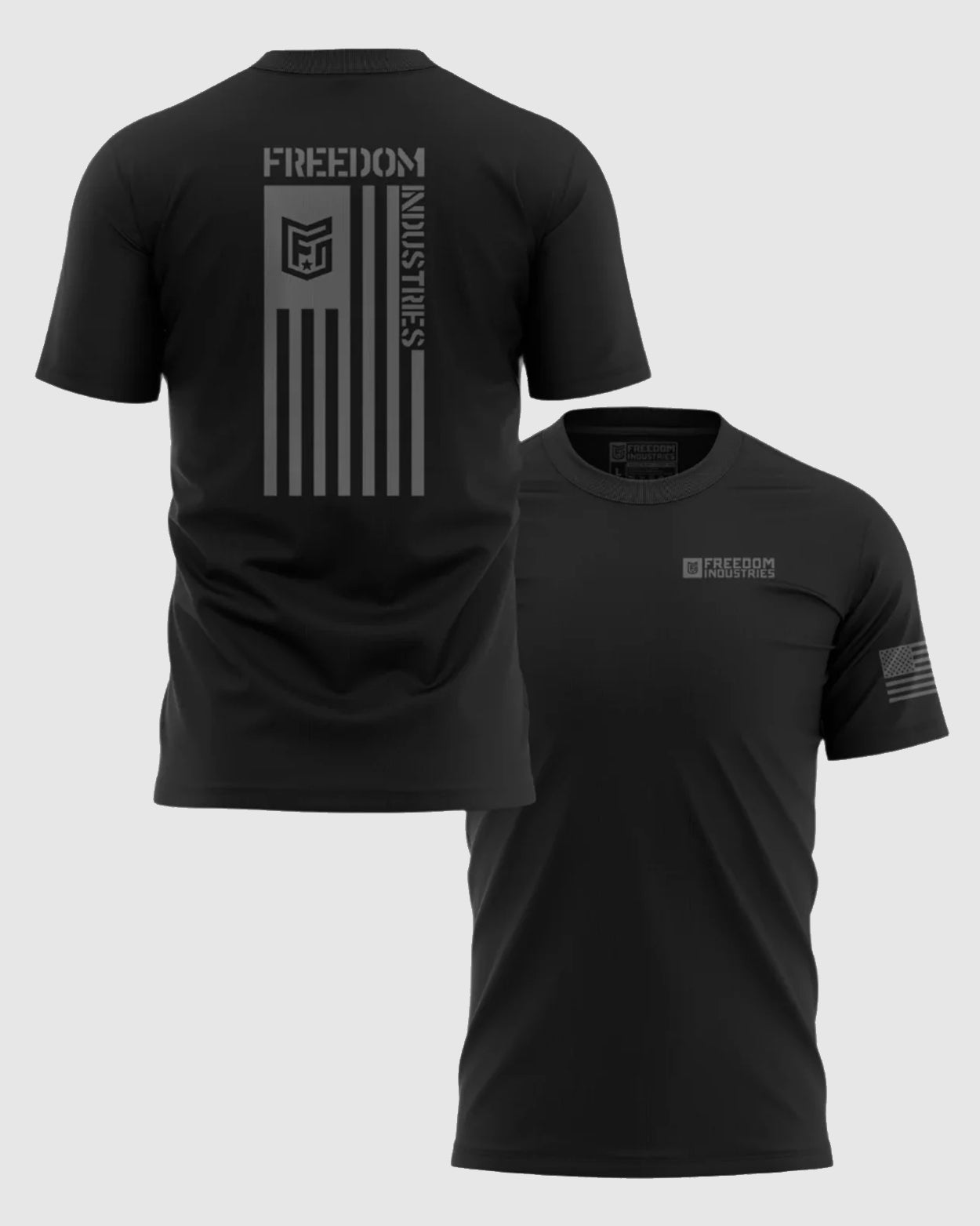 F.I FREEDOM FLAG CORE T-SHIRT - Image 2