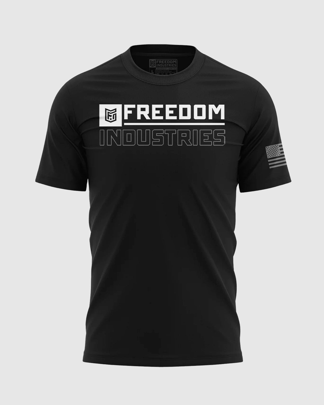 MEN’S F.I LOGO BLOCK CORE T-SHIRT - Image 4