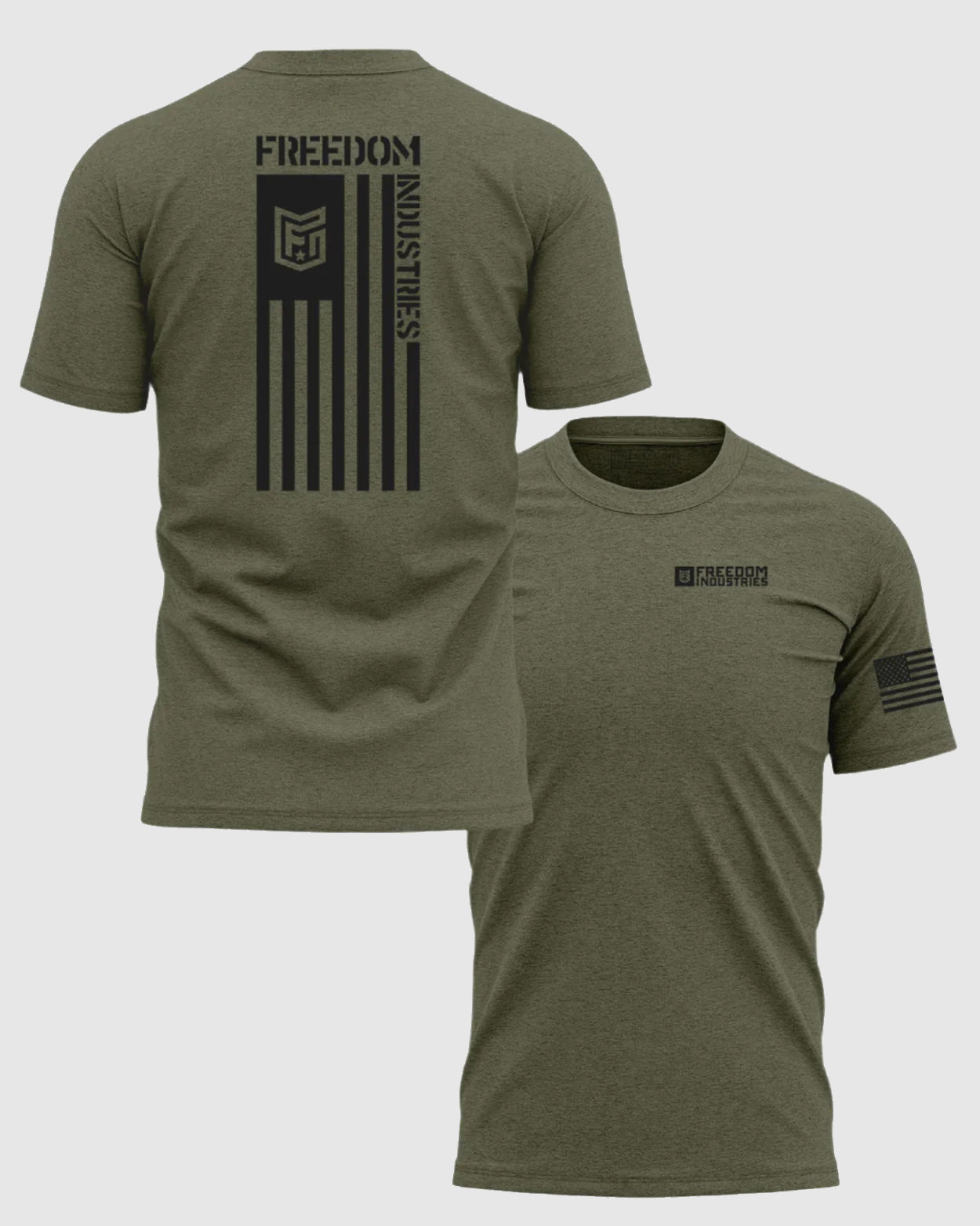 F.I FREEDOM FLAG CORE T-SHIRT - Image 6